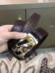 AAA Copy Jaguar Gold buckle with Dark Brown Leather Belt - Perfect Replica (7)_th.jpg